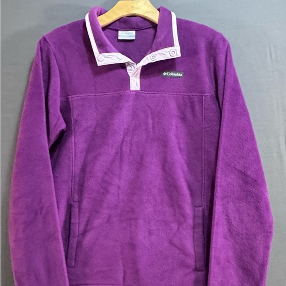 Columbia Jackets & Blazers - Columbia Purple Fleece Pullover